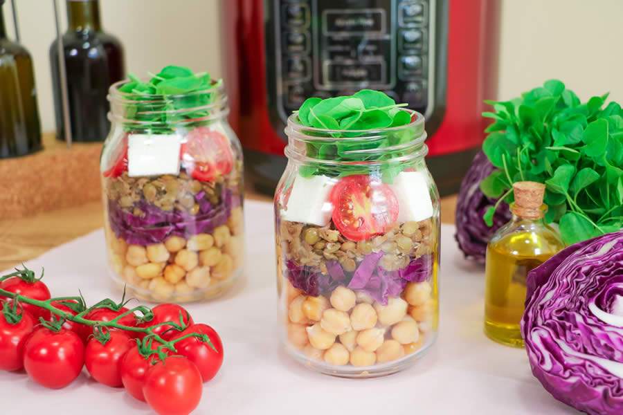 Mondial apresenta receita saudável e saborosa de salada de grãos no pote