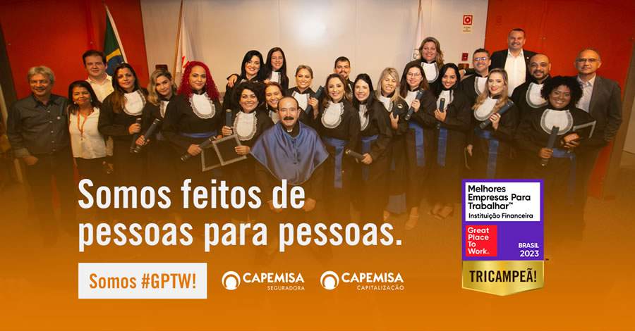 CAPEMISA &eacute; eleita a melhor institui&ccedil;&atilde;o financeira para se trabalhar pelo 3&ordm; ano consecutivo