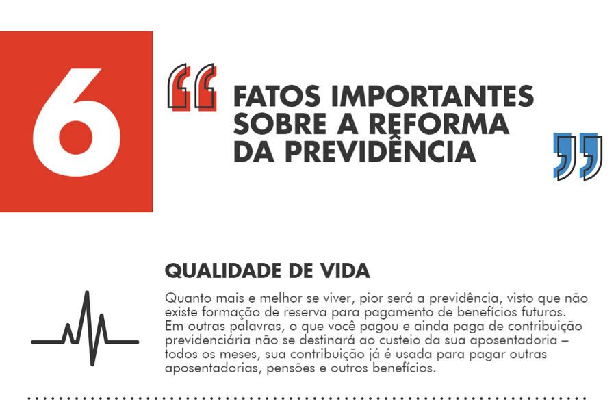 6 Fatos sobre a Reforma da Previdência