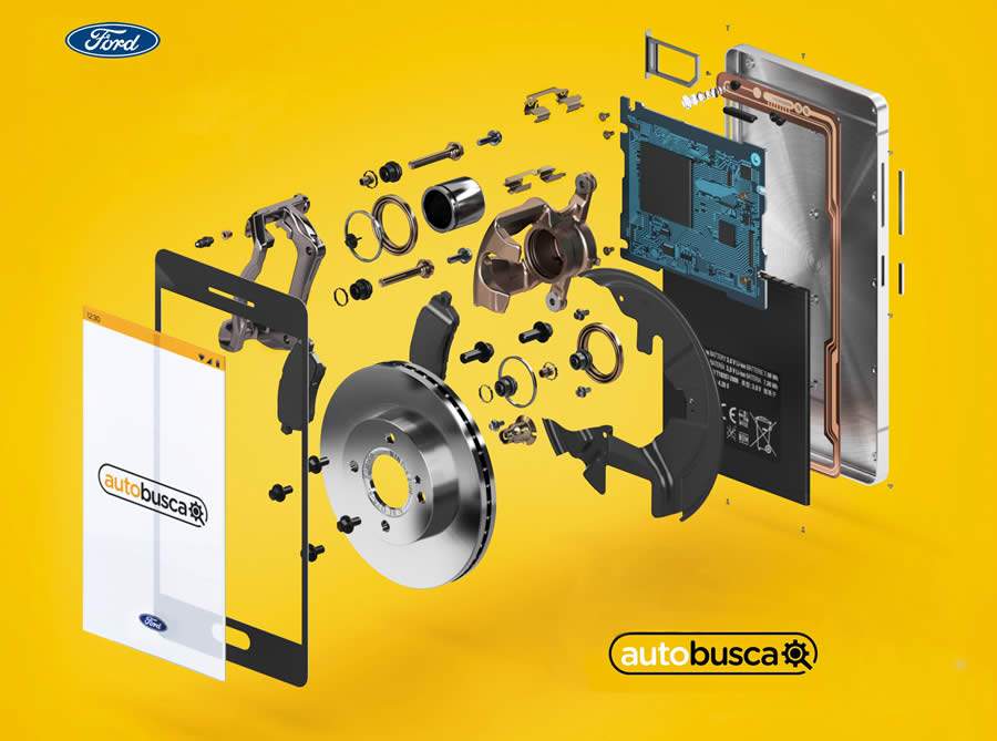 Ford lança o aplicativo de venda de peças Auto Busca em Brasília