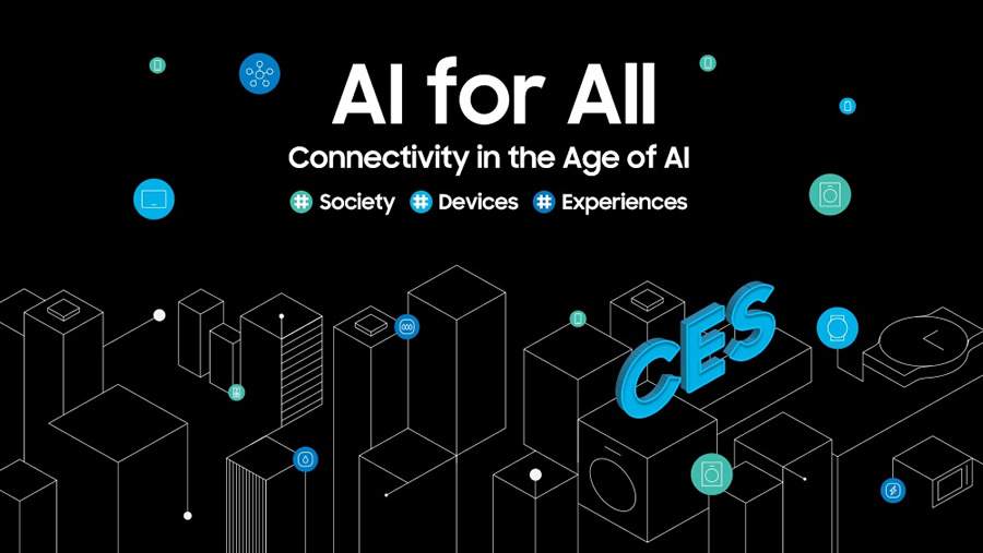 Visão ‘IA para Todos’ da Samsung é revelada na CES 2024