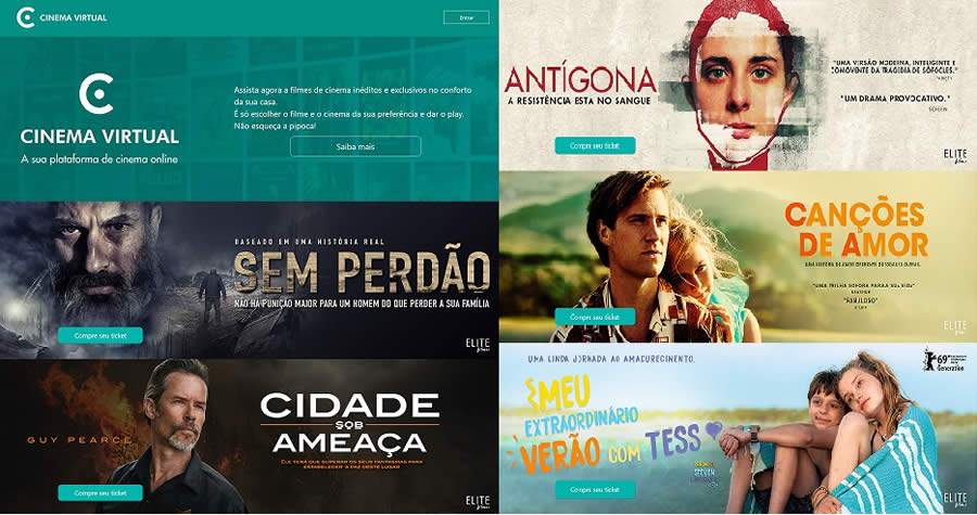 Claro e Cinema Virtual fecham parceria in&eacute;dita