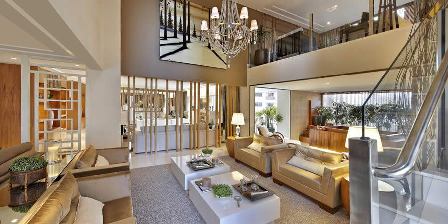 Projeto da D&aacute;vila Arquitetura, o Grand Lider Olympus possui p&eacute; direito duplo o que diminuiu muito o uso de luz artificial e ar condicionado - D&aacute;vila Arquitetura