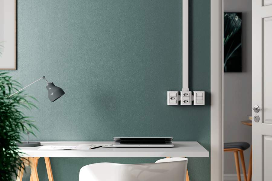 Otimize os ambientes da casa com m&oacute;dulos de interruptores intercambi&aacute;veis