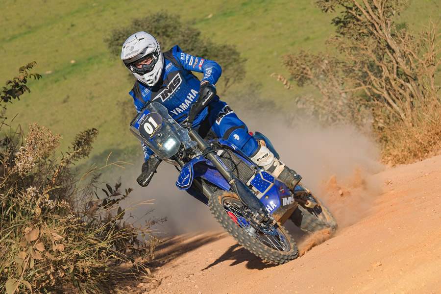 Pelo segundo ano consecutivo, Adrien Metge venceu o Minas Brasil nas motos (Doni Castilho/DFotos)