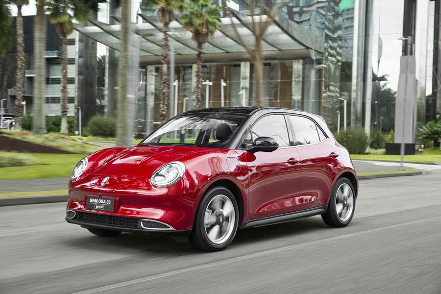 GWM lança edição limitada do ORA 03 com autonomia de até 420 km e itens exclusivos
