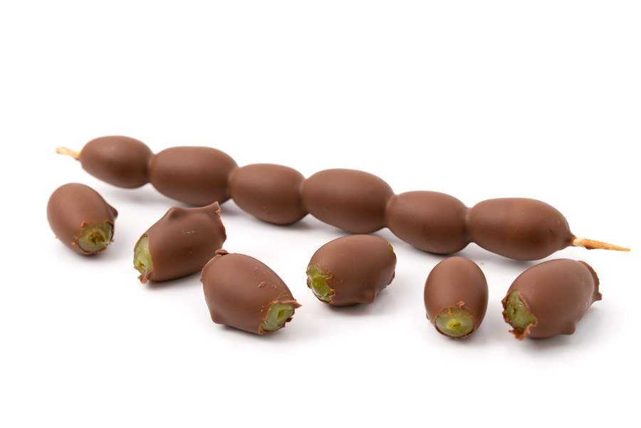 Espetinho de Uva com Chocolate - Divulgação Mimo