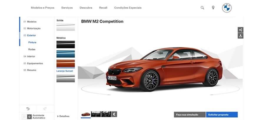BMW do Brasil amplia experiência digital com showroom virtual