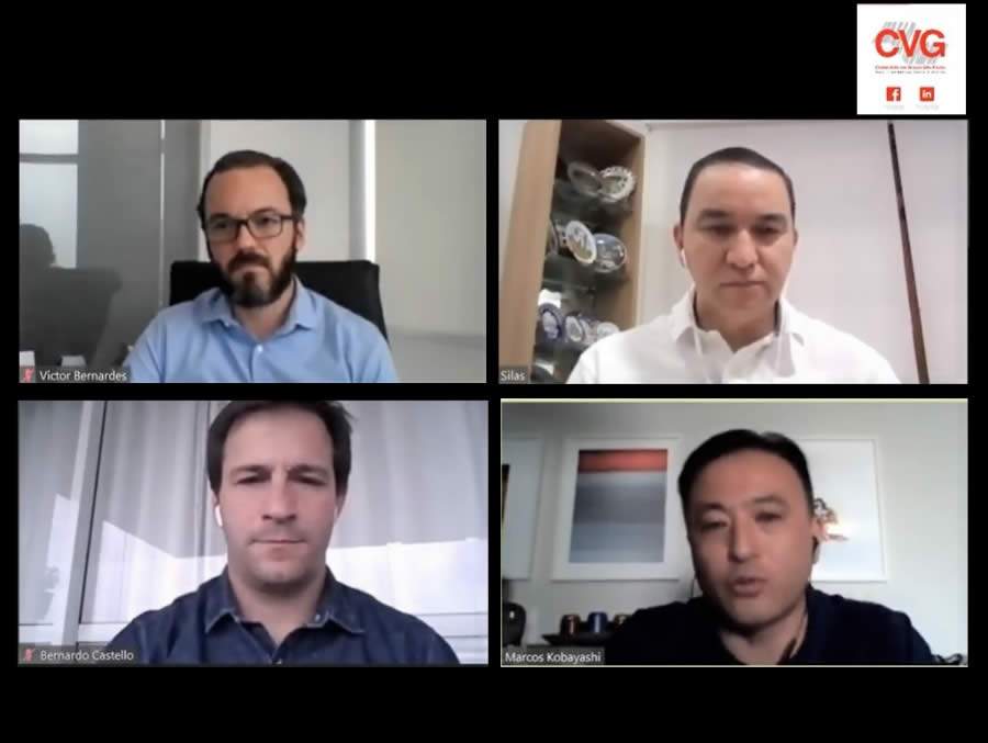 Victor Bernardes, Silas Kasahaya, Bernardo Castello e Marcos Kobayashi