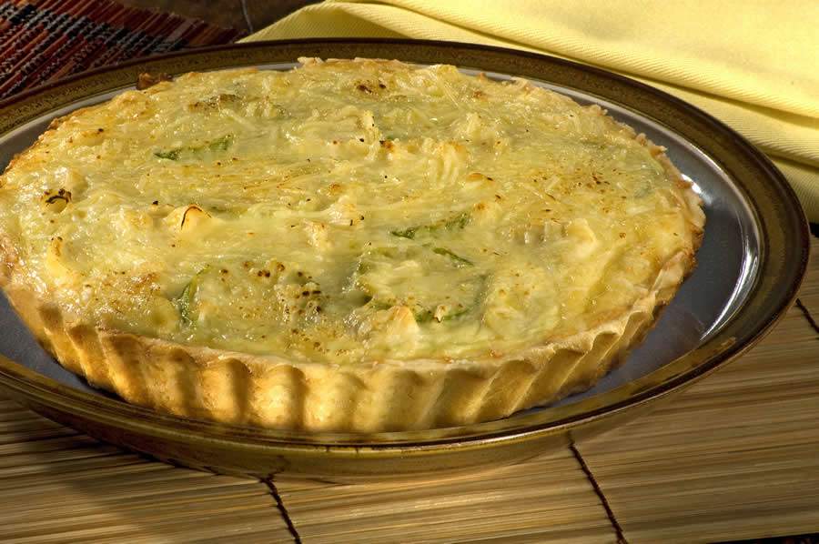 Quiche de Abobrinha com Champignon - Divulgação Adria