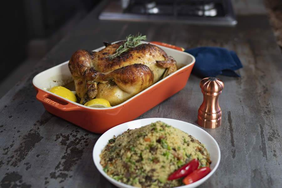 ITABOM traz receita Natalina de Frango Festivo com Cuscuz Marroquino