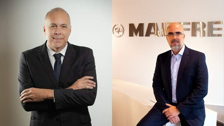 Cesar Henrique Bernardes Costa, diretor geral da BBM e Leonardo Marins, diretor territorial S&atilde;o Paulo da MAPFRE