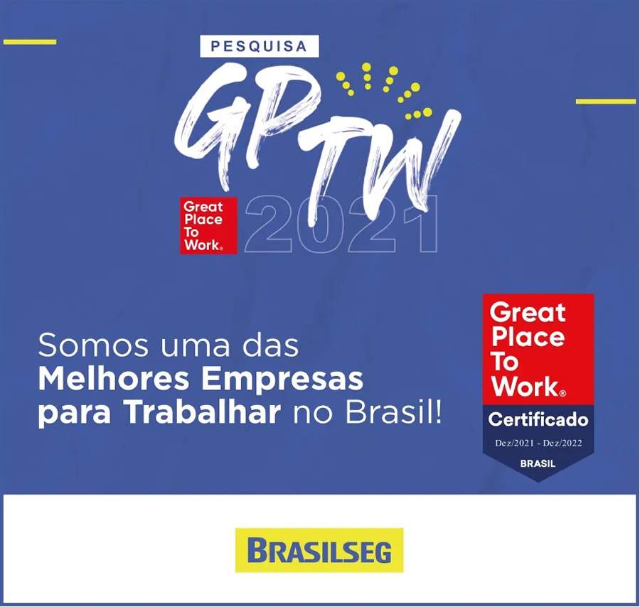 Brasilseg &eacute; eleita uma das melhores empresas para trabalhar no Pa&iacute;s