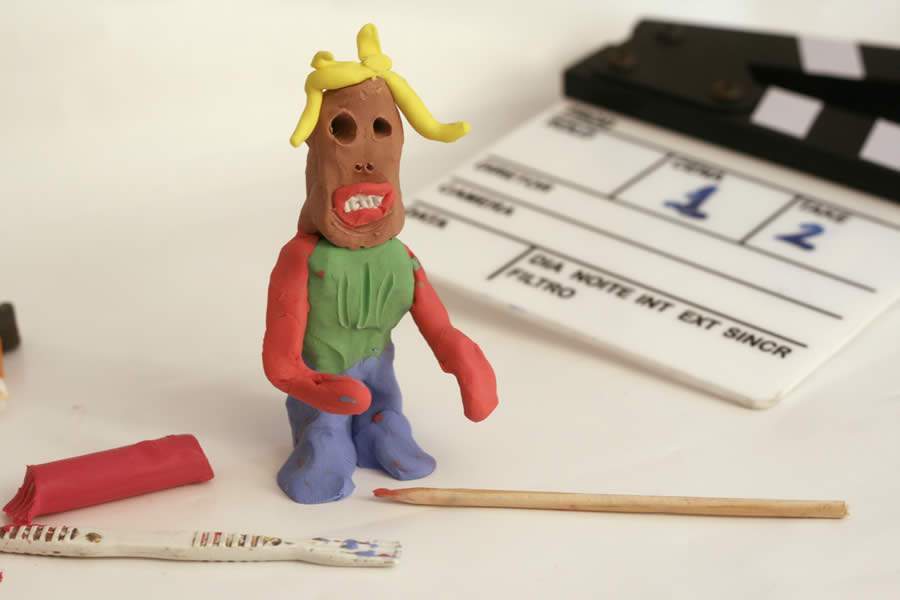 Oficina de anima&ccedil;&atilde;o Foto: Ralph Friedericks