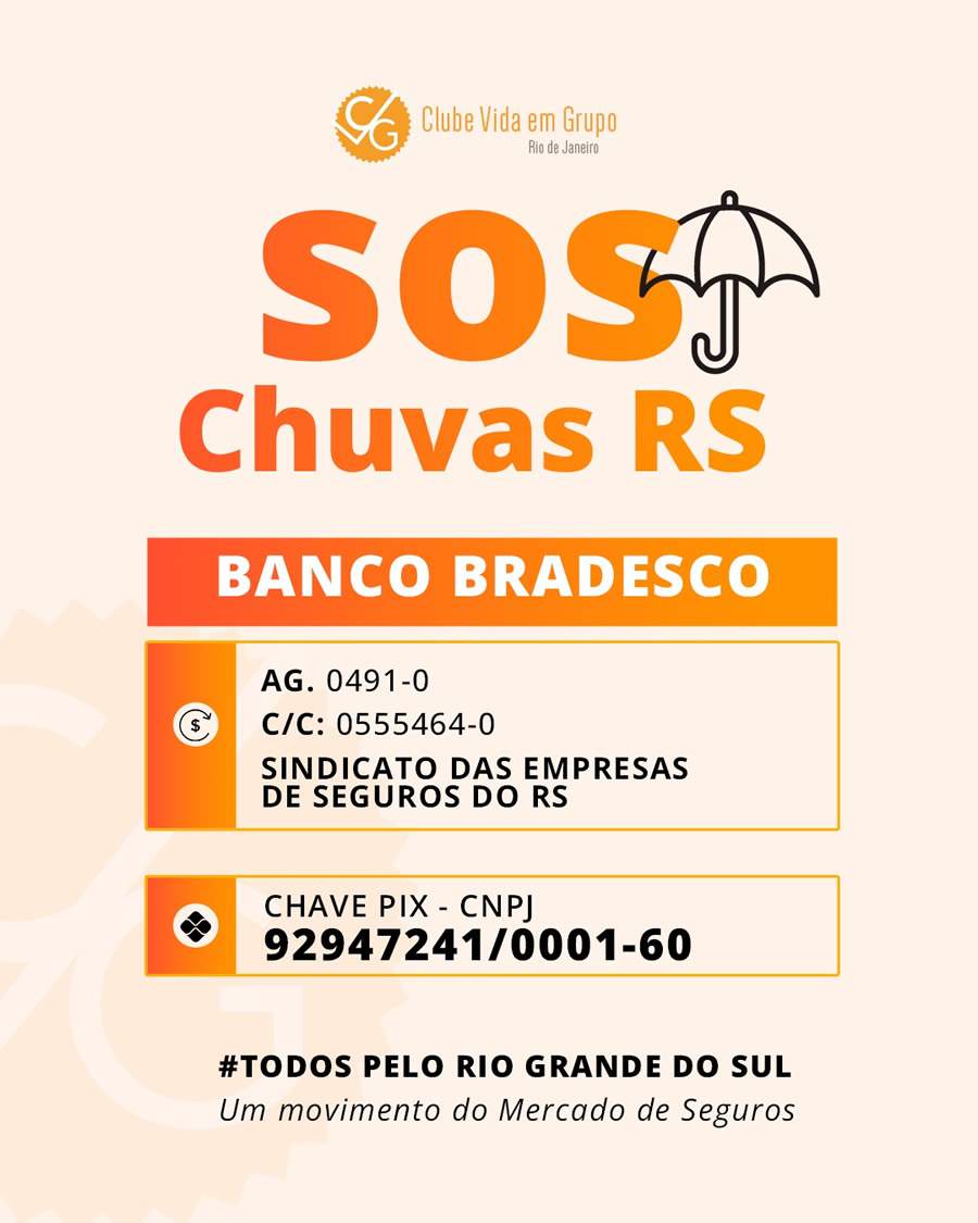 CVG-RJ se solidariza com os irm&atilde;os do Rio de Grande do Sul