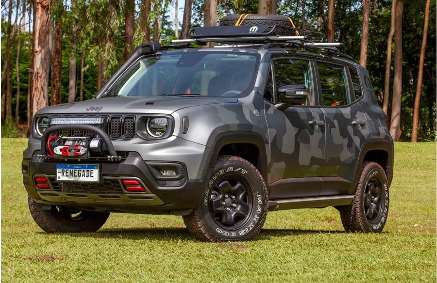 Mopar destaca possibilidades de customiza&ccedil;&atilde;o com o Novo Jeep&reg; Renegade