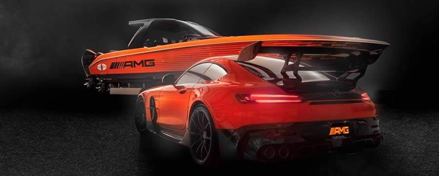 Mercedes-AMG e Cigarette Racing apresentam novo barco de alto desempenho
