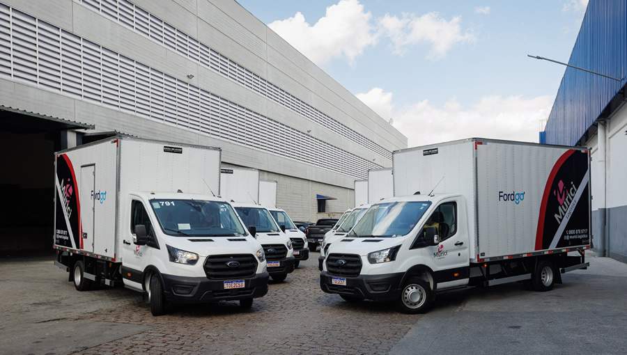 Murici Logística contrata mais 51 Transits por assinatura do Ford Go Frotas
