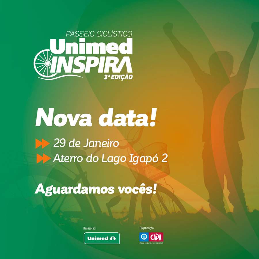 Passeio cicl&iacute;stico da Unimed Londrina ser&aacute; no pr&oacute;ximo dia 29; confirme sua inscri&ccedil;&atilde;o!