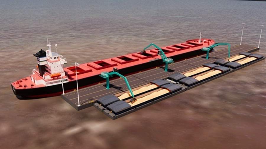 Super Terminais anuncia novo porto para transbordo de grãos em Itacoatiara