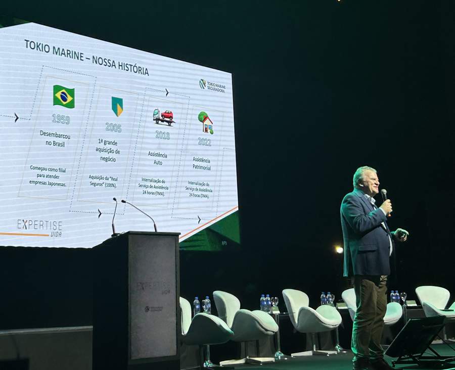 José Adalberto Ferrara, presidente da Tokio Marine Seguradora - Crédito da Foto: Equipe SEGS 