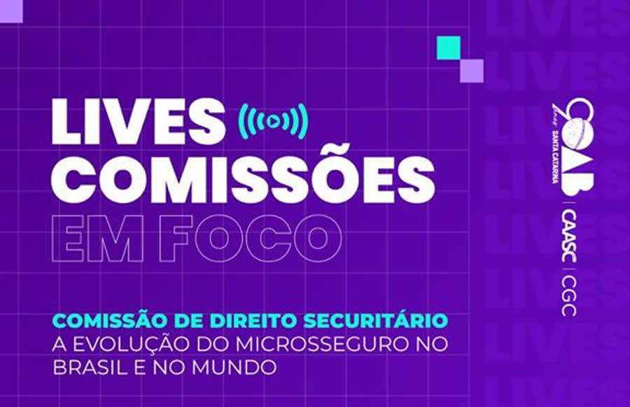O presidente do CVG-RJ e da ANM, Edson Calheiros, participa da live da Comiss&atilde;o de Direito Securit&aacute;rio da OAB-SC