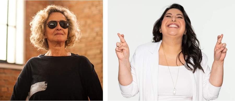 Regina Braga e Mariana Xavier estrelam os dois primeiros espet&aacute;culos que marcam a reabertura do Teatro Unimed. (cr&eacute;ditos: Roberto Setton | Rodrigo Lopes) - Imagem: Divulga&ccedil;&atilde;o