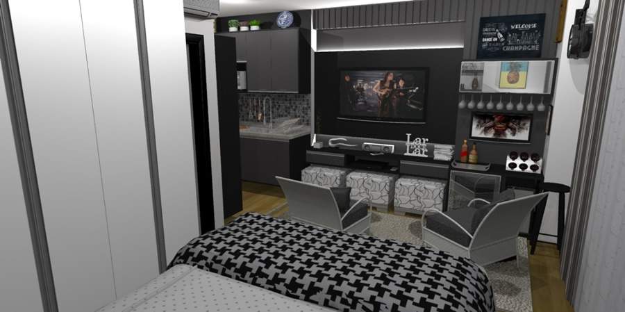 4 dicas imprescind&iacute;veis e pr&aacute;ticas para decorar um quarto pequeno