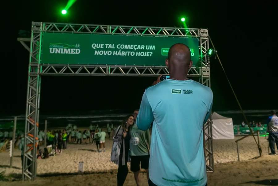 Circuito de Corridas Unimed-Rio, na Praia da Barra da Tijuca