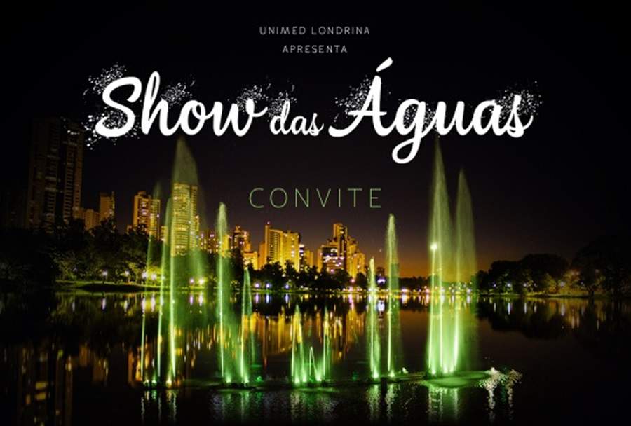 Unimed Londrina realiza espet&aacute;culo in&eacute;dito e gratuito ao ar livre