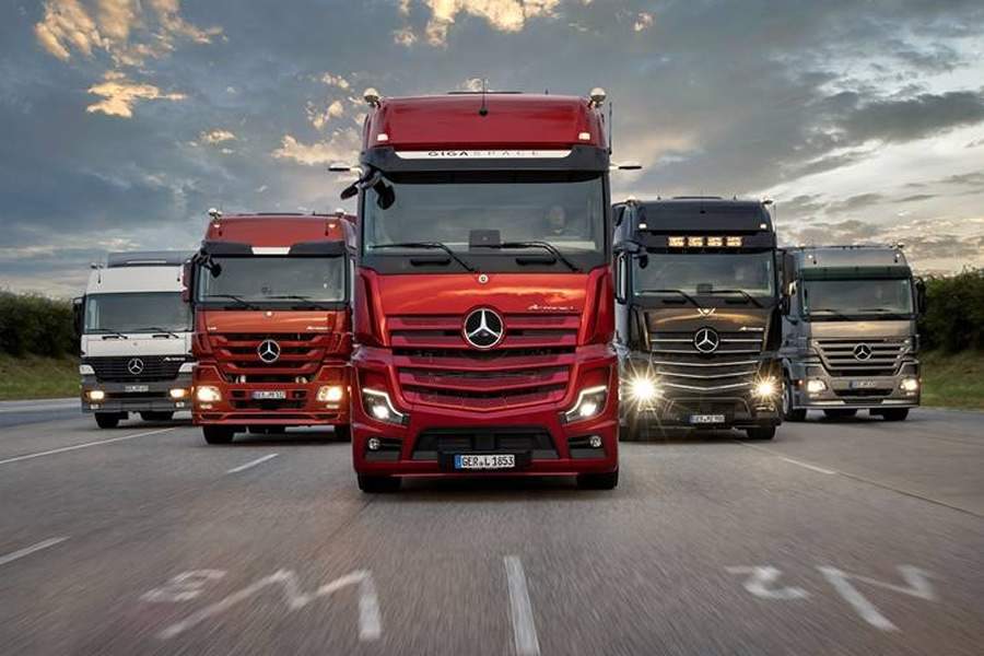 25 anos do Mercedes-Benz Actros