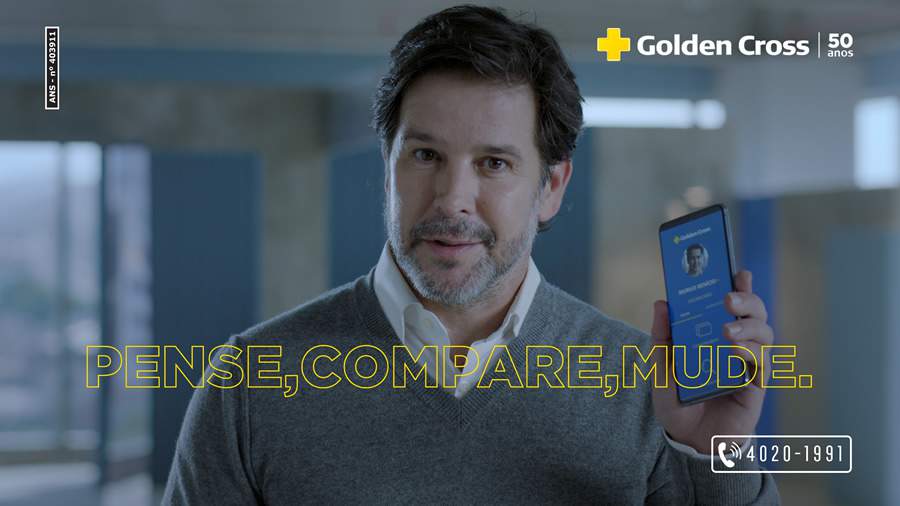 Golden Cross estreia campanha com Murilo Ben&iacute;cio