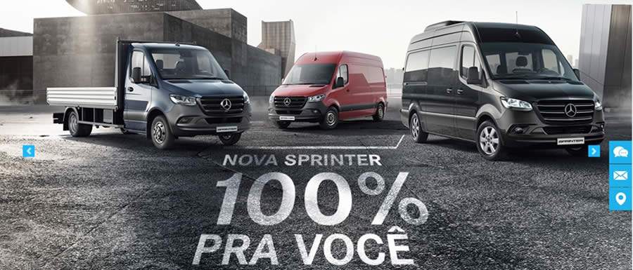 Mercedes-Benz proporciona experiência digital exclusiva aos clientes da linha Sprinter