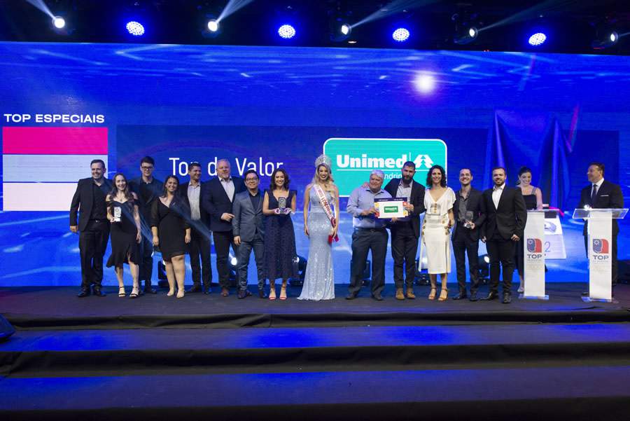Unimed Londrina comemora conquista tripla! Top de Marcas, Top Cultura e Top de Valor