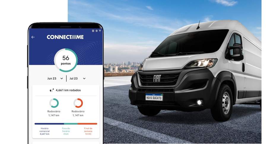 Ducato estreia Fiat Connect////Me na linha de utilit&aacute;rios da marca