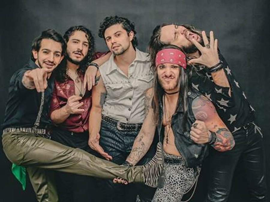 Legenda: Banda Black Jack / Foto:Divulgação