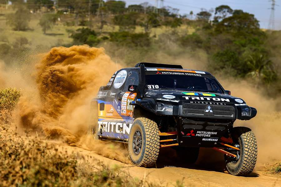 Mitsubishi Trition Ultimate Racing disputará o Rally Tocantins de 23 a 28/09 (Carsten Horst/Hyset)