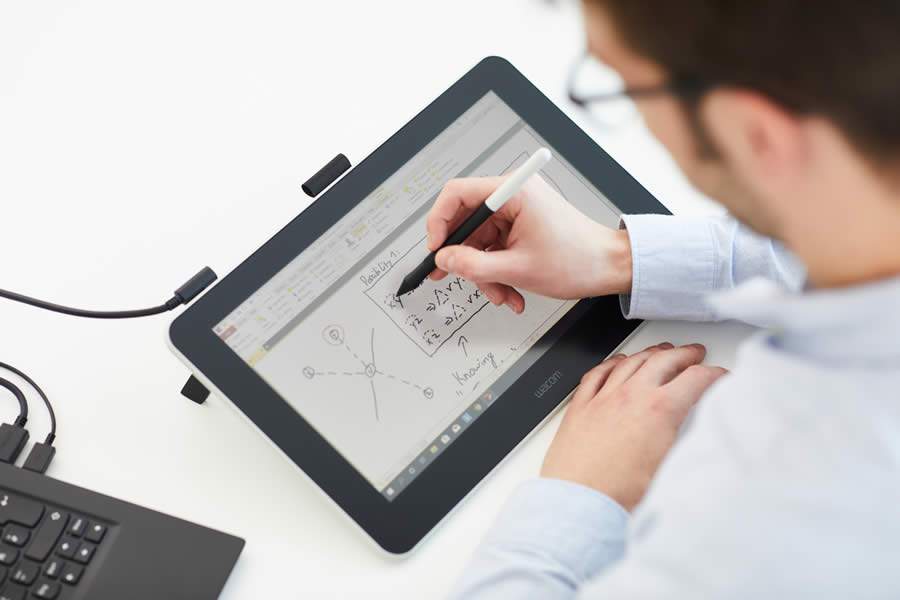 Anota&ccedil;&otilde;es na Wacom One - Divulga&ccedil;&atilde;o