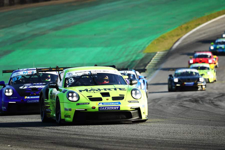 Neugebauer/Zonta (Luca Bassani/Porsche Cup Brasil)