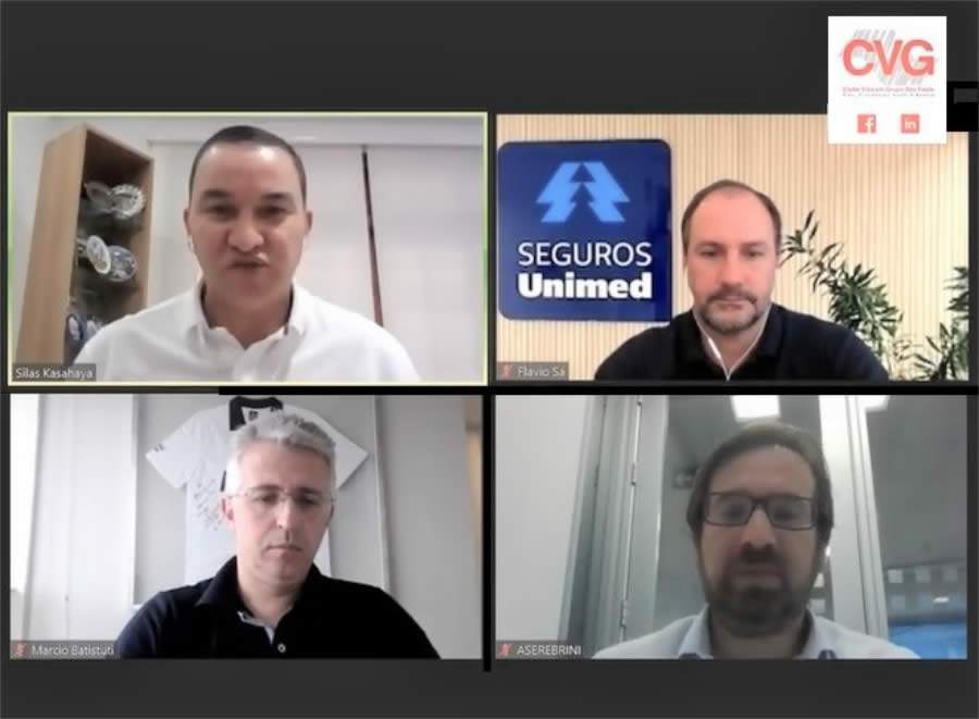 Silas Kasahaya, Fl&aacute;vio S&aacute;, Marcio Batistuti e Andre Serebrinic