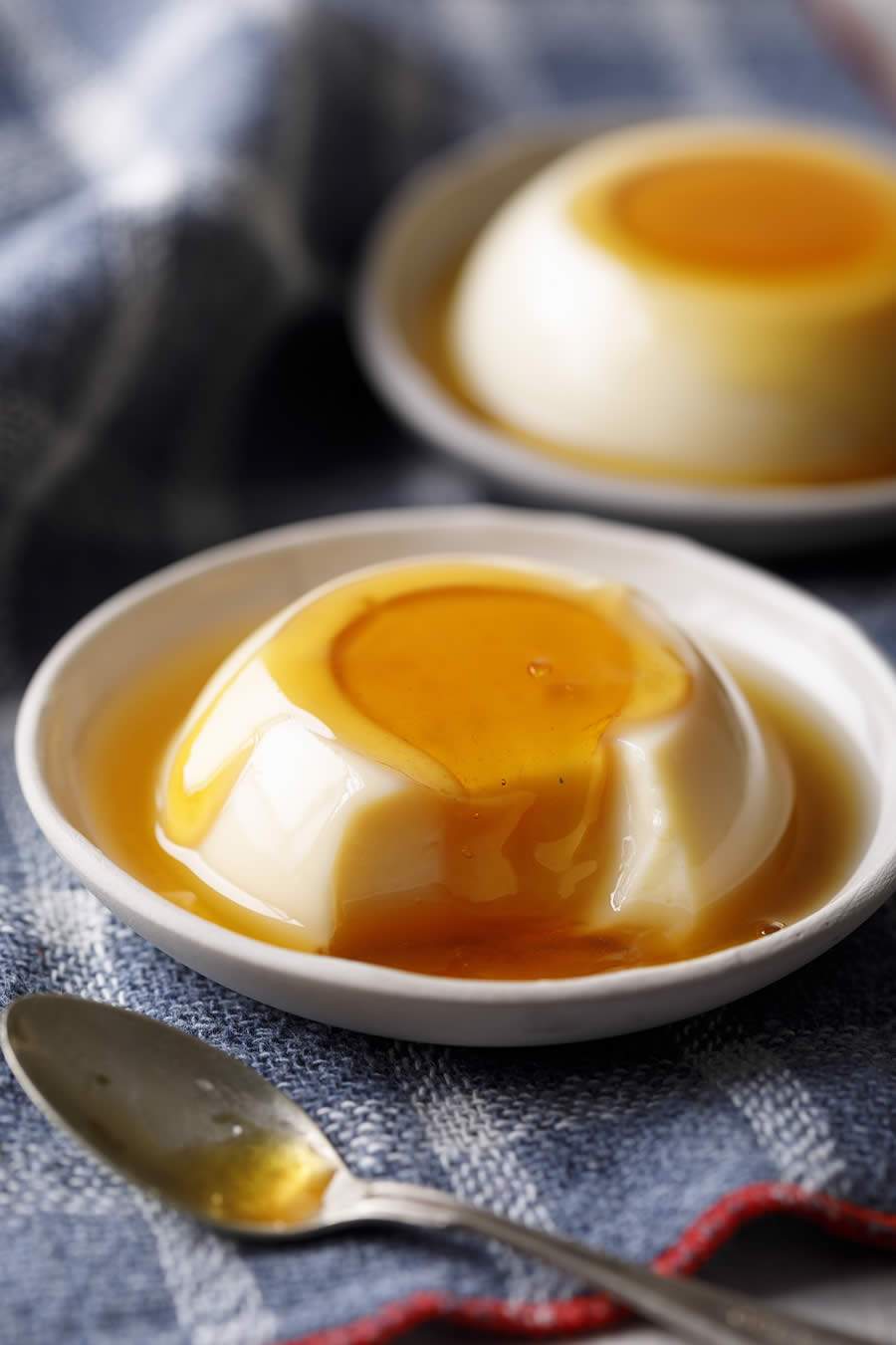 Pudim cremoso de leite condensado