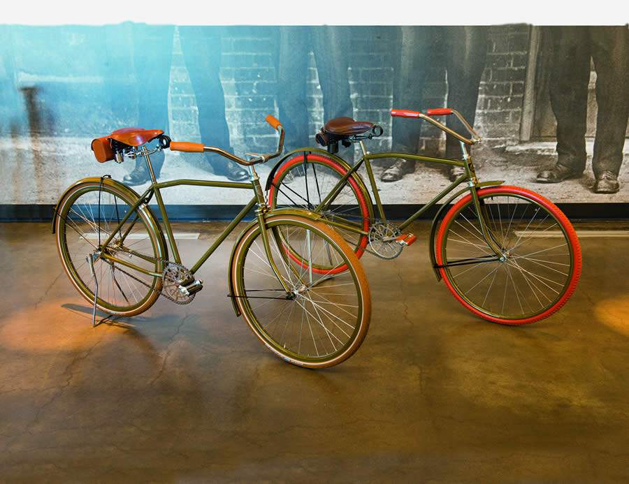 Harley-Davidson Museum® recria um pequeno capítulo na história da Motor Company - Arquivo da Harley-Davidson Motor Company. Copyright H-D.®