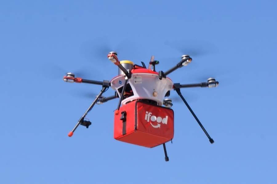 iFood conquista a primeira autoriza&ccedil;&atilde;o das Am&eacute;ricas para uso comercial de drones no delivery