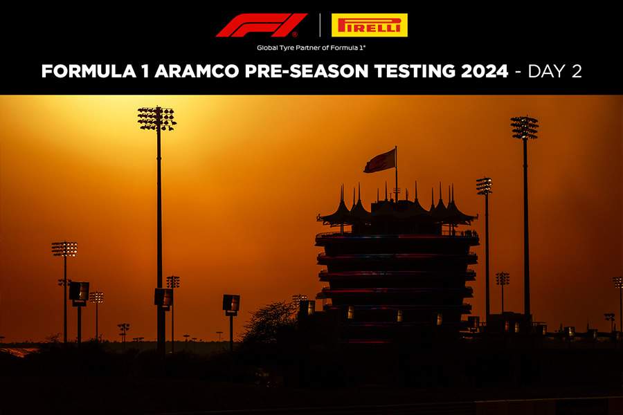 Ferrari no topo em Sakhir