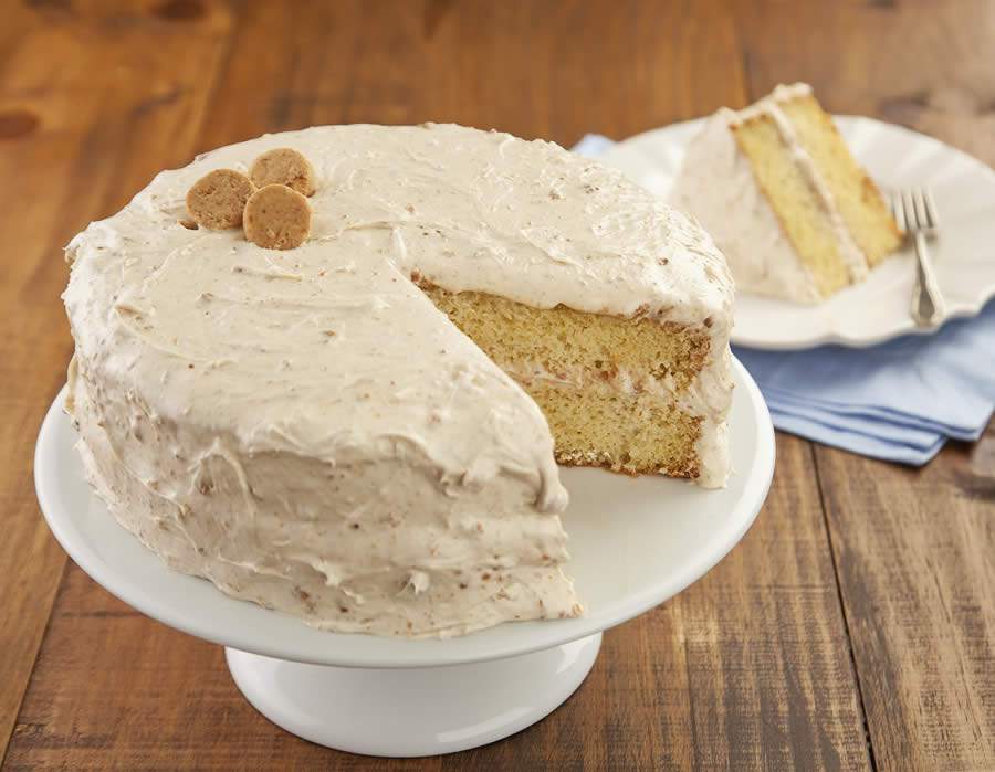 Sobremesa de Bolo gelado de paçoca