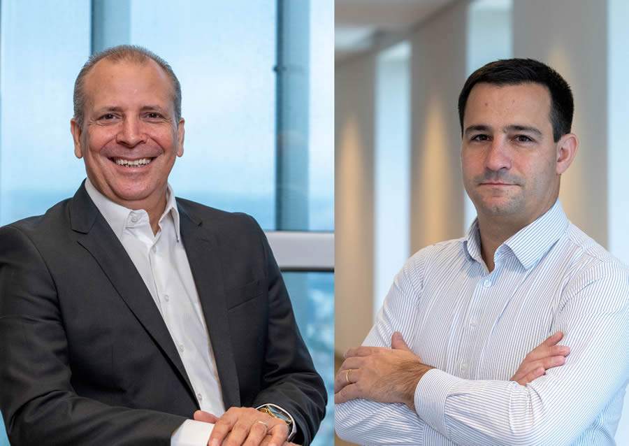 Jos&eacute; Pires, diretor Comercial da Bradesco Vida e Previd&ecirc;ncia e Bernardo Castello, diretor de Seguros de Pessoas da Bradesco Vida e Previdencia