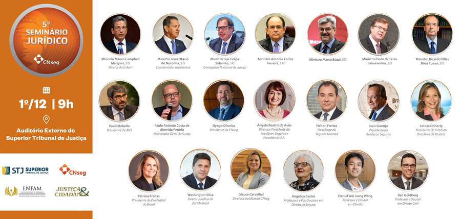 5&ordm; Semin&aacute;rio Jur&iacute;dico de Seguros no STJ
