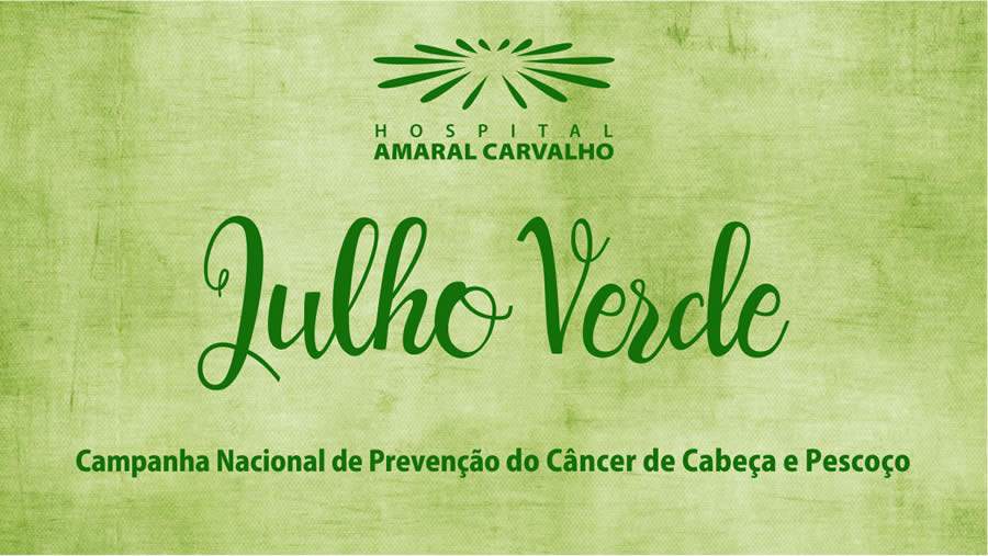 Julho Verde destaca sintomas que podem indicar c&acirc;ncer de cabe&ccedil;a e pesco&ccedil;o