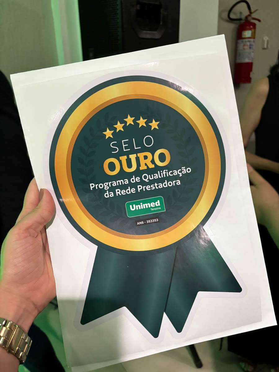 Selo ouro - Unimed Teresina