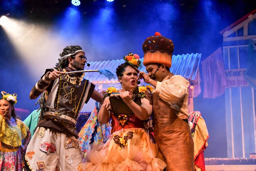 3_Atores em cena na peça Amazonas, O Maior Espetáculo do Brasil - Divulgação WeDo!